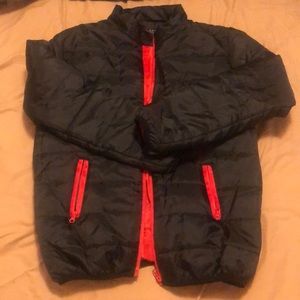 Shein Men’s black puffer coat
